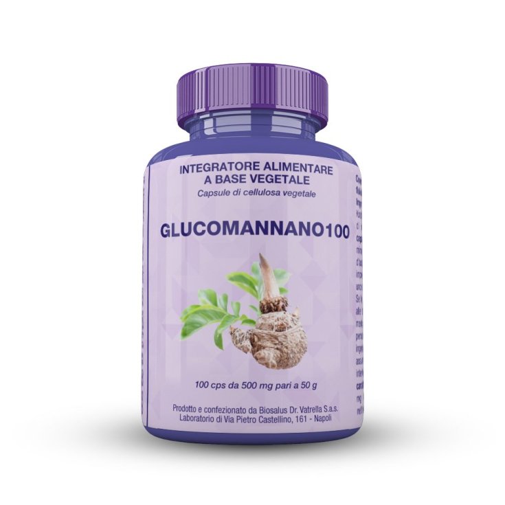 Biosalus Glucomanano Complemento Alimenticio 100 Cápsulas