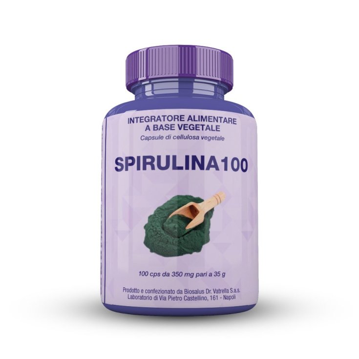 Biosalus® Spirulina100 Complemento Alimenticio 100 Cápsulas