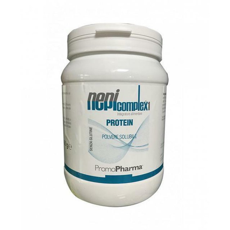 PromoPharma Nepicomplex1 Complemento Alimenticio Proteico en Polvo Sabor Cacao Sin Gluten 450g