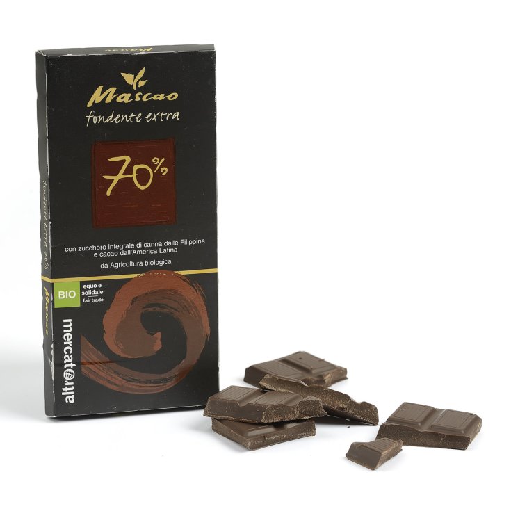 Altromercato Mascao Chocolate Extra Negro 70% Ecológico 100g