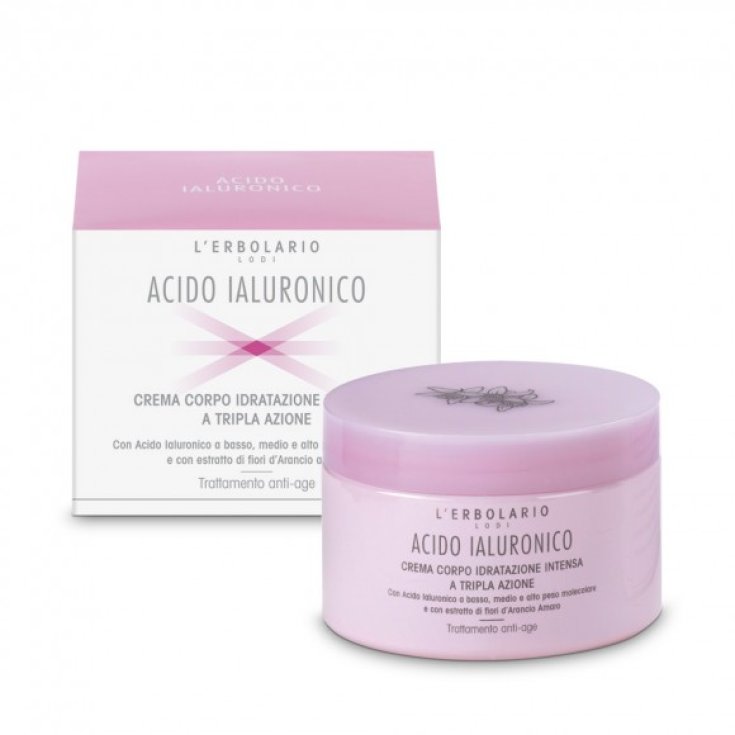 L'Erbolario Crema Corporal Ácido Hialurónico Triple Acción Hidratación Intensa 200ml