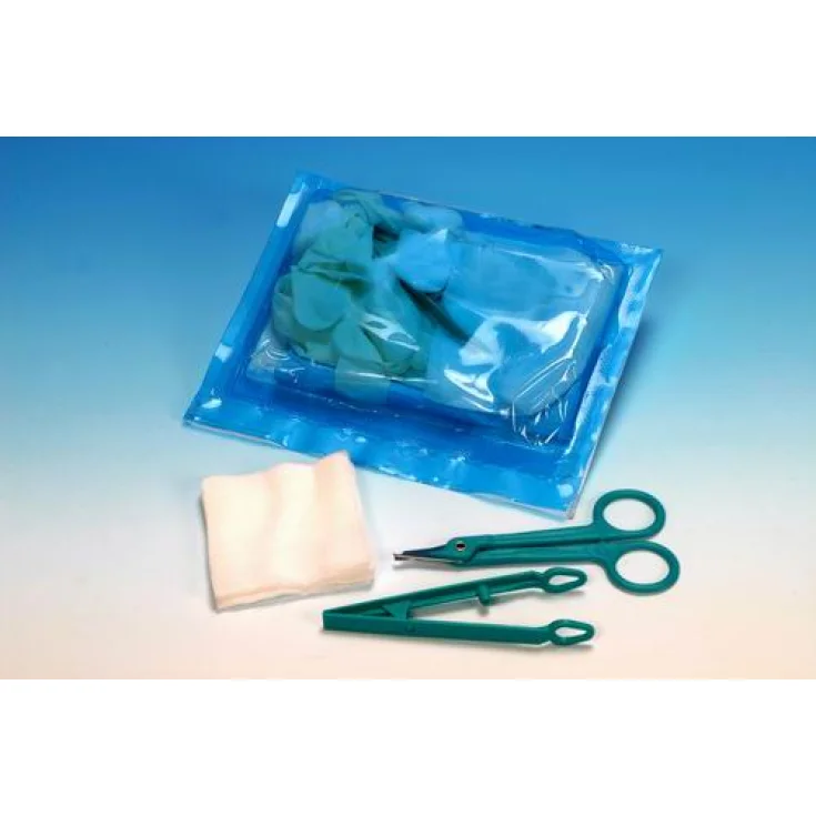 Kit de sutura estéril desechable