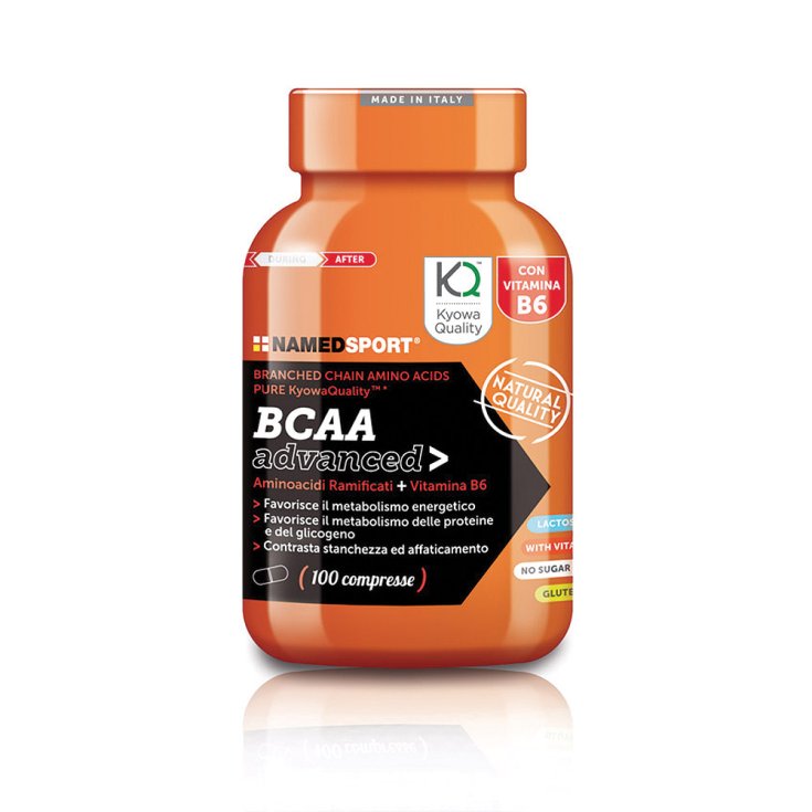 NamedSport BCAA Advanced 2:1:1 Complemento Alimenticio 100 Comprimidos