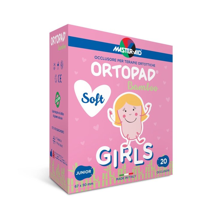 Master-Aid® Ortopad® Soft Girls Occluder para terapias ortopédicas Junior 20 piezas