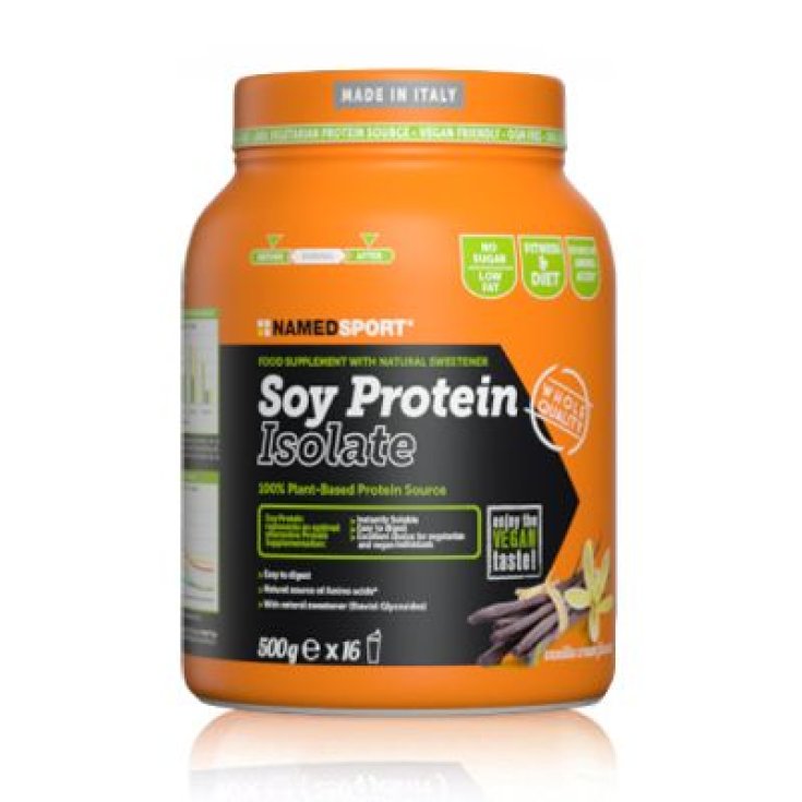 Named Sport Crema de Vainilla con Aislamiento de Proteína de Soya 500g