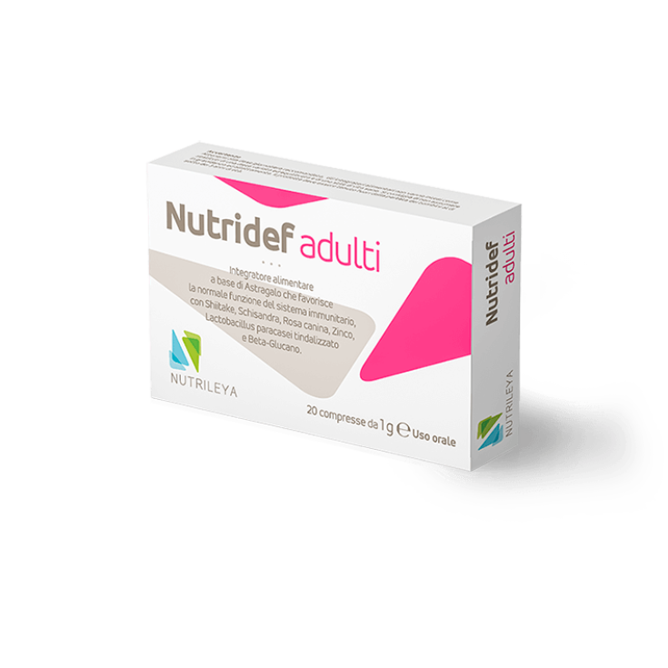 Nutrileya Nutridef Adulto Integratpre Alimento 20 Comprimidos