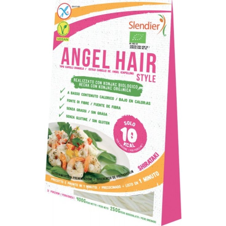 Slendier Shirataki Cabello de Ángel Orgánico 250g