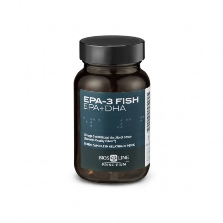 Biosline Principium Epa 3 Complemento Alimenticio Para Peces 90 Cápsulas