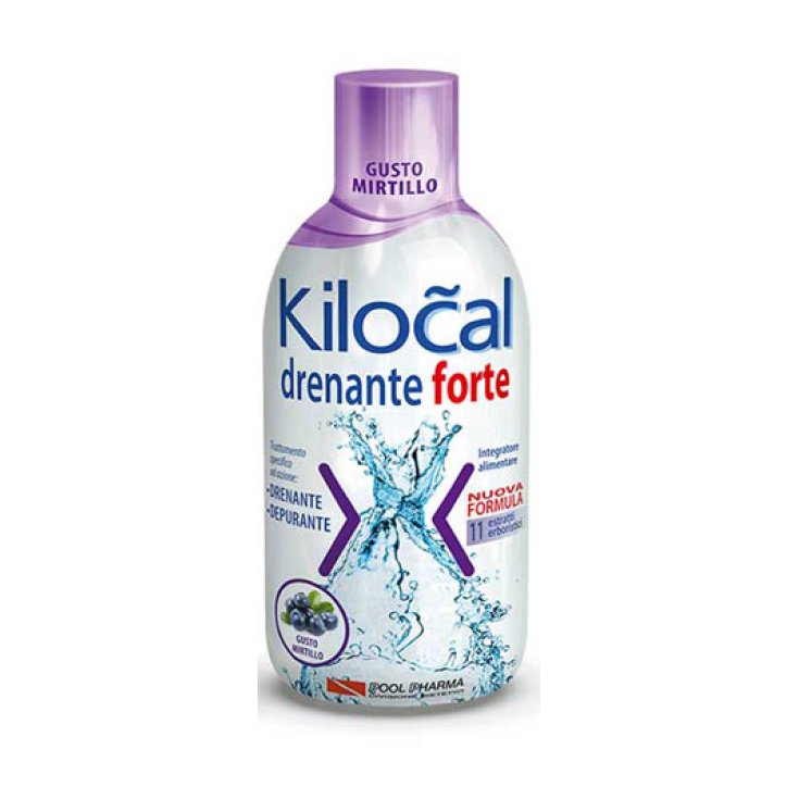 Kilocal Drenante Sabor Fuerte Complemento Alimenticio Arándanos 500ml