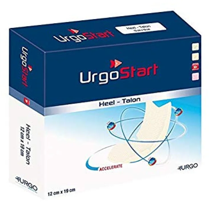 Urgo Medfical Urgostart Apósitos Talón 10 Piezas 12x19cm