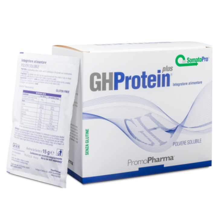 PromoPharma GH Protein Plus Complemento Alimenticio Sabor Neutro 20 Sobres