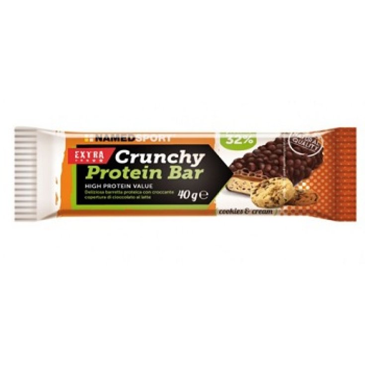 Named Crunchy Protein Bar Sabor Galletas y Crema 40g