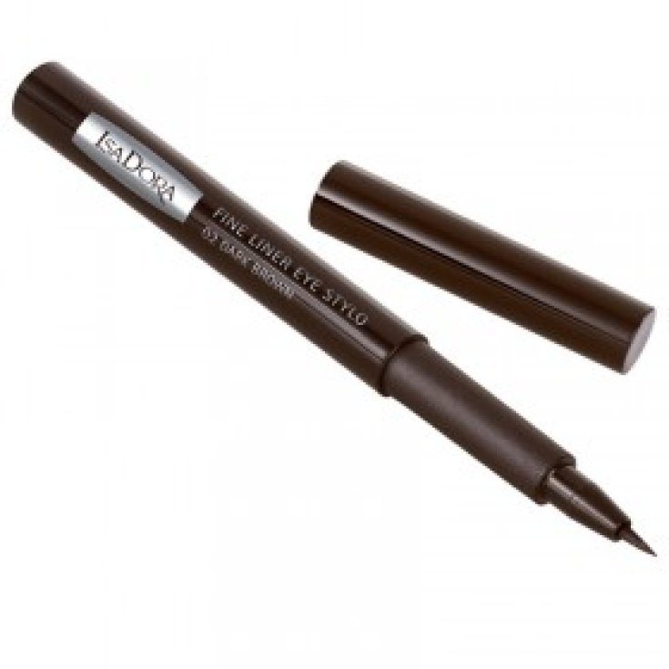 Isadora Fine Liner Eye Stylo 02 Marrón Oscuro