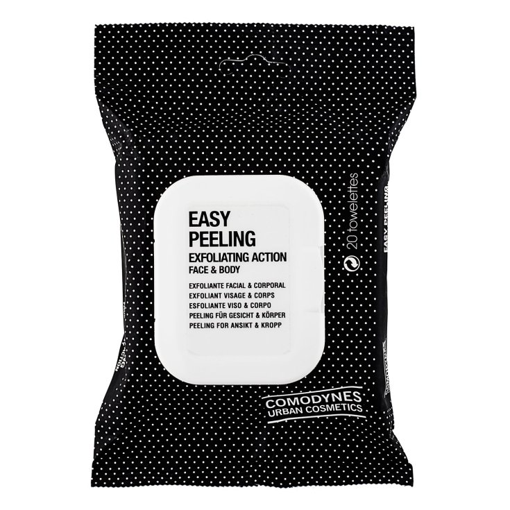 Comodynes Easy Peeling Exfoliante Rostro Y Cuerpo 20 Toallitas