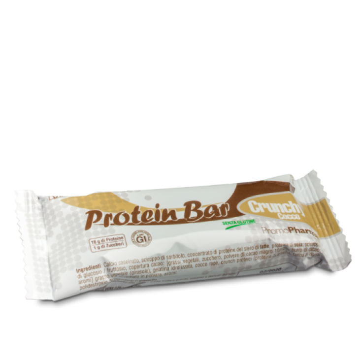 PromoPharma Protein Bar Barrita de proteína de coco crujiente 45g