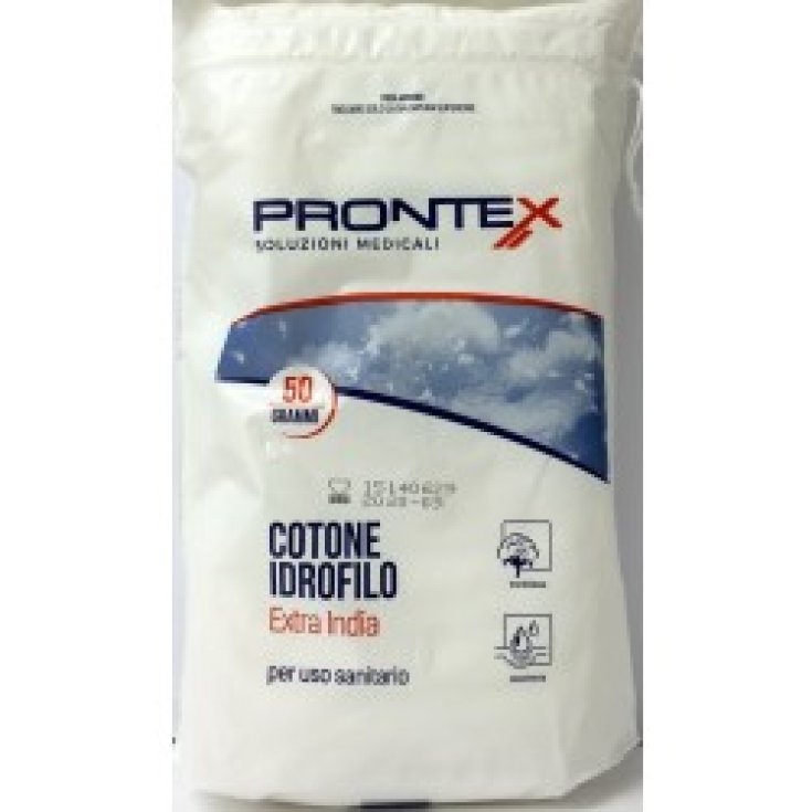 Safety Prontex Algodón Extra Hidrofílico India 50g