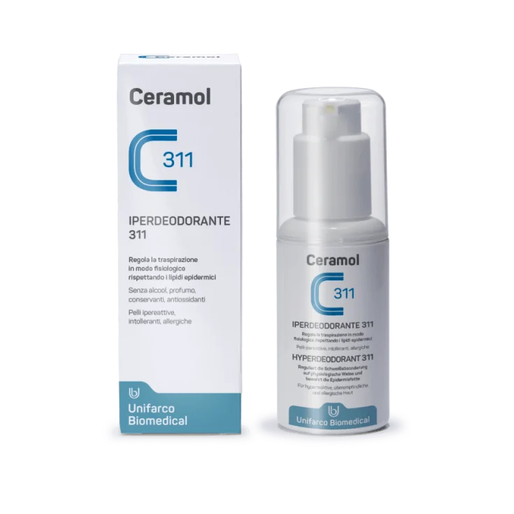 Unifarco Ceramol 311 Hiperdesodorante 75ml