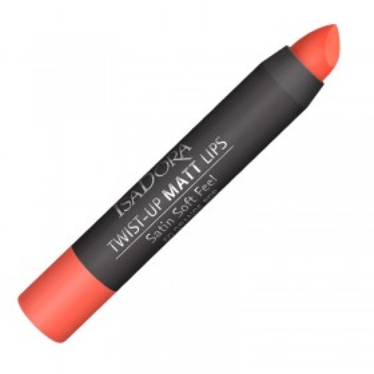 Isadora Twist-up Labios Mate 60 Naranja Pop