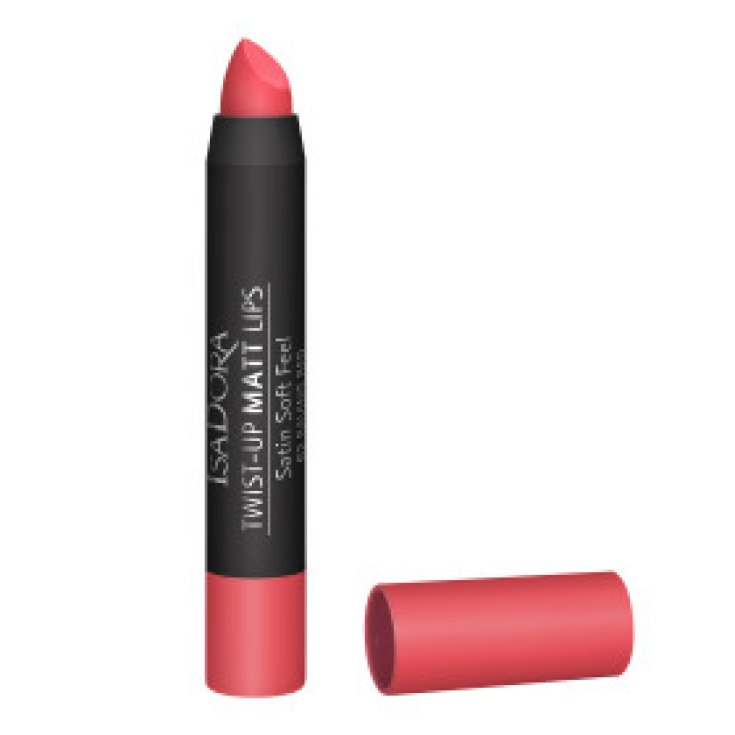 Isadora Twist-up Labios Mate 62 Raving Red