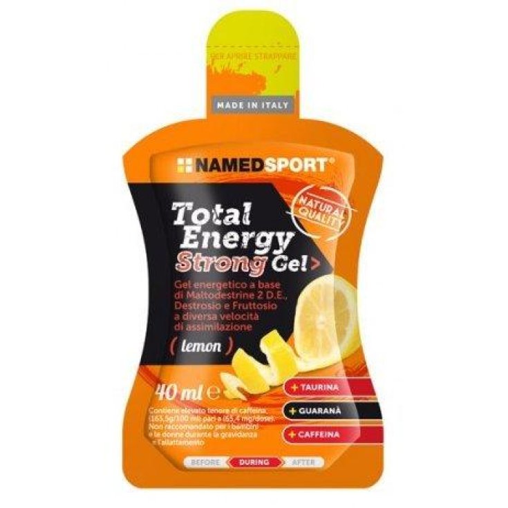 Named Sport Total Energy Strong Gel Limón 40ml