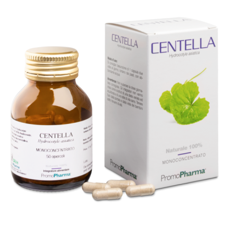 Promopharma Centella Asiatica Complemento Alimenticio Monoconcentrado 50 Cápsulas