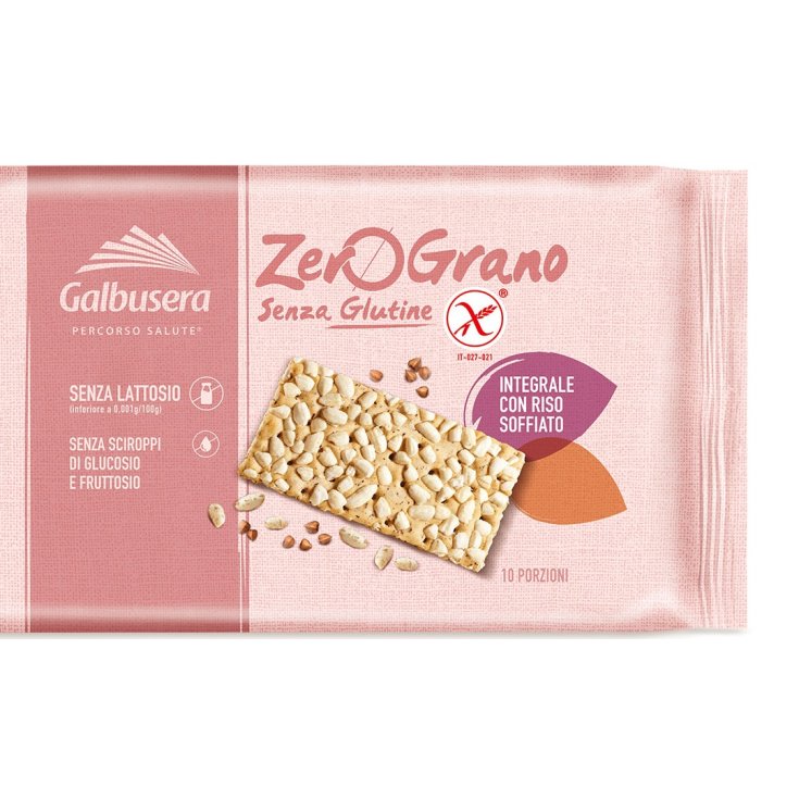 Galbusera-ZeroGrano Galleta Integral Sin Gluten 360g