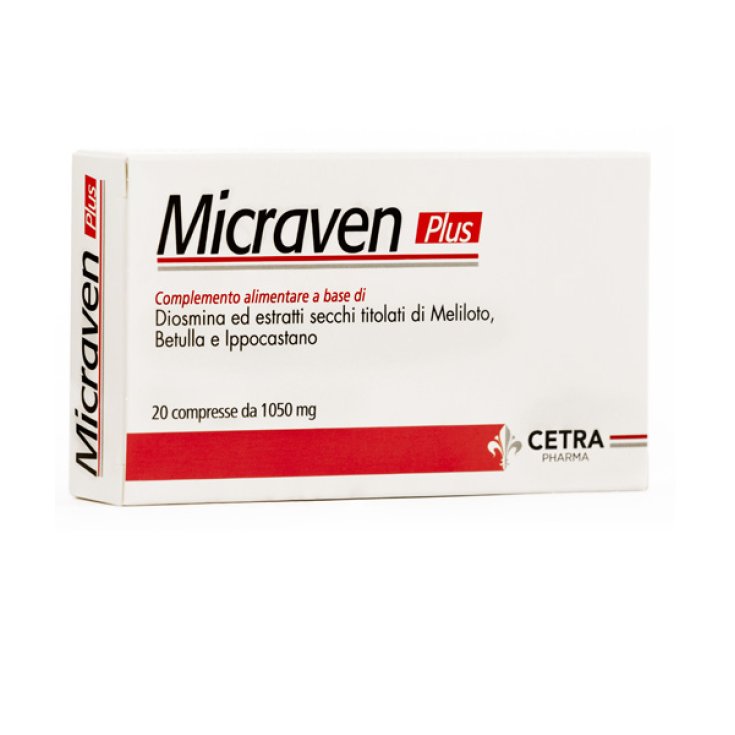 Micraven Plus 1050mg Complemento Alimenticio 20 Comprimidos