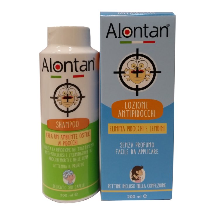 Alontan® Loción Piojos + Champú Piojos 2 Packs de 200ml