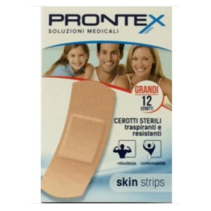 Safety Prontex Skin Strips 12 parches grandes