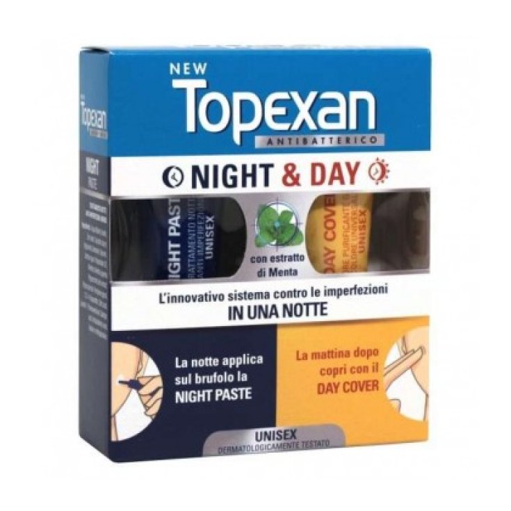 Nuevo Topexan Antibacterial Noche & Día 7ml + 7ml