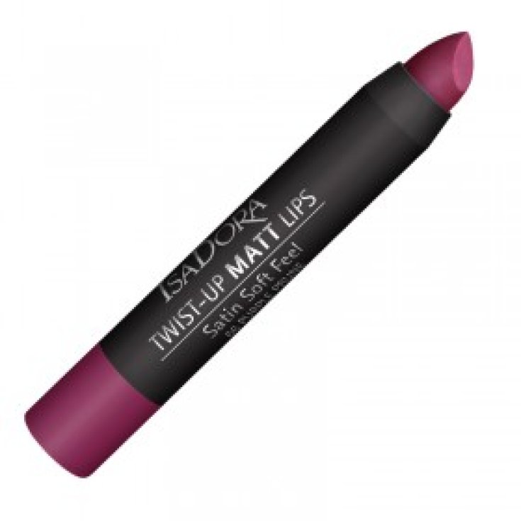 Isadora Twist-Up Matt Lips 66 Purple Prune