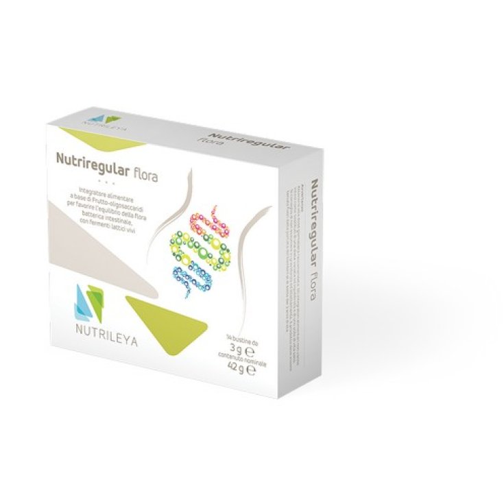 Nutrileya Nutriregular Flora Complemento Alimenticio 14 Sobres