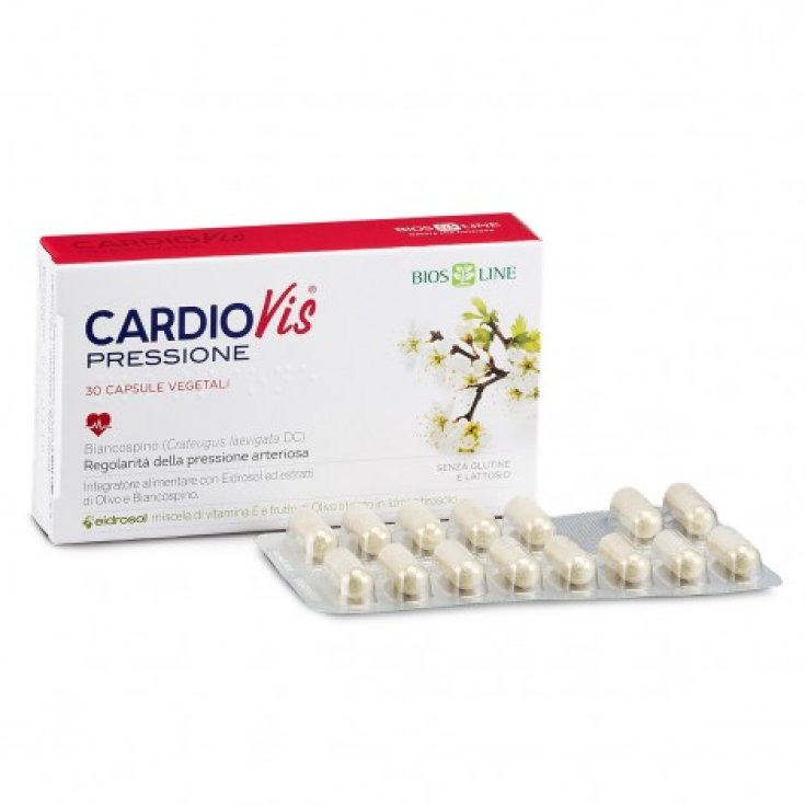 BiosLine CardioVis Complemento Alimenticio A Presión 30 Cápsulas