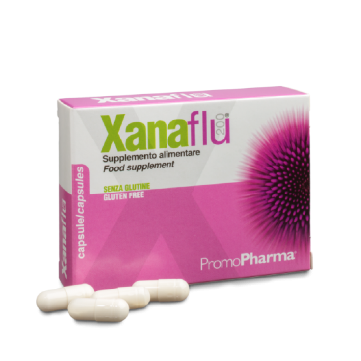 PromoPharma Xanaflu 200 Complemento Alimenticio 20 Cápsulas