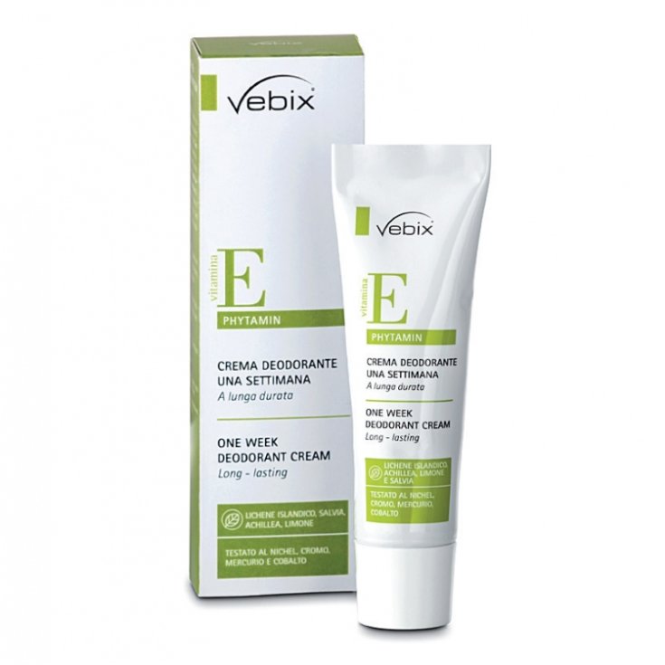 Vebix And Phytamin One Week Crema Desodorante 25ml