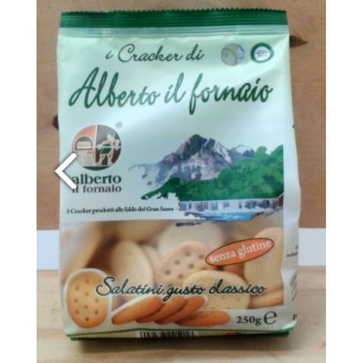 Alberto Il Fornaio Salatini Sabor Clásico Sin Gluten 250g