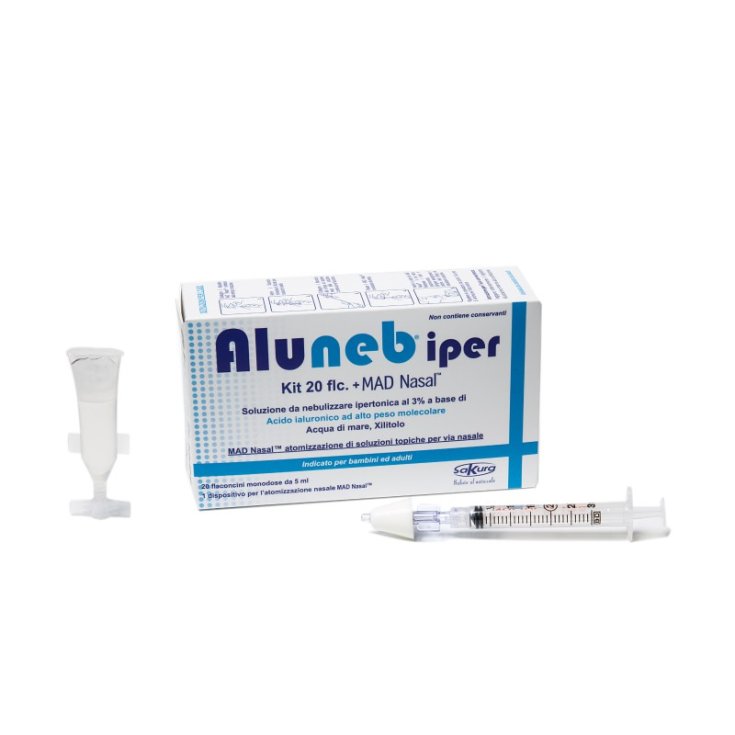Aluneb Kit Hipertónico: Dispositivo Nasal + 20 Viales