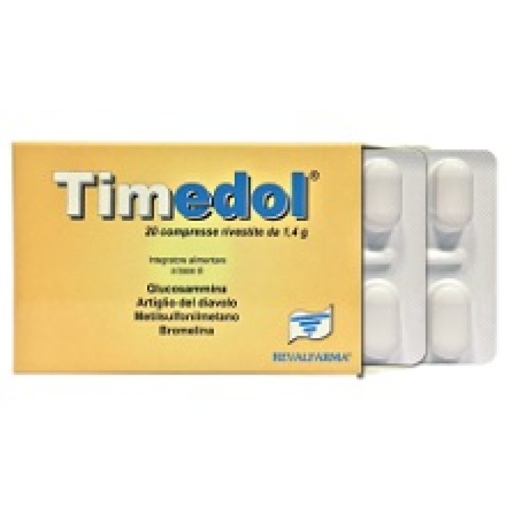 Complemento Alimenticio Timedol 20 Comprimidos Recubiertos