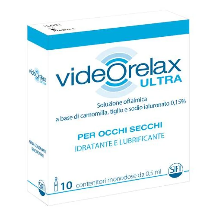 Sifi Videorelax Ultra Eyepiece Lubricante 0.5ml 10 Piezas