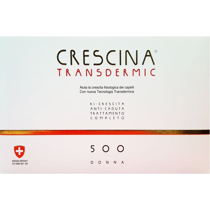 Labo Crescina Transdermic TR 500 Mujer 2x20 Ampollas