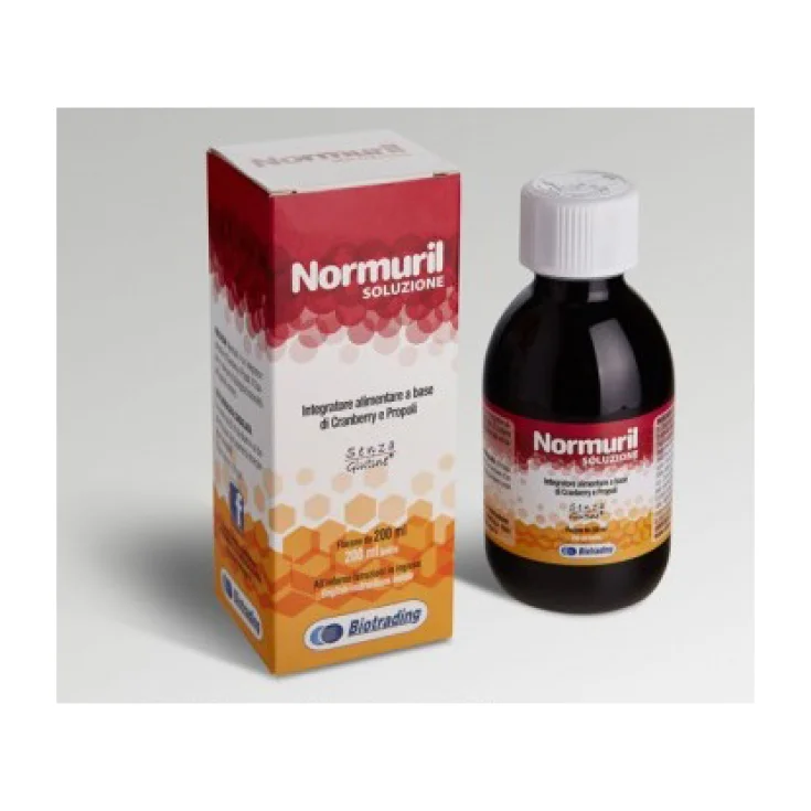 Biotrading Normuril Solución Complemento Alimenticio Sin Gluten 200ml