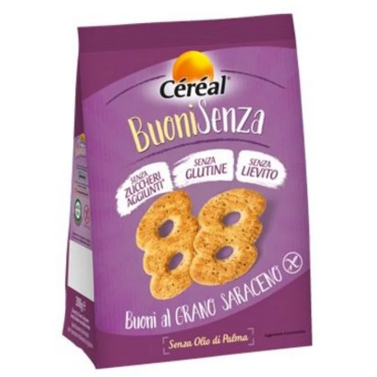 Céréal BuoniSin Alforfón BIscotti Sin Gluten 200g