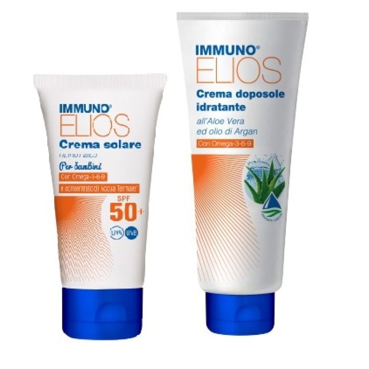 Immuno Elios Cream SPF50 + Niños + Morgan Pharma After Sun.