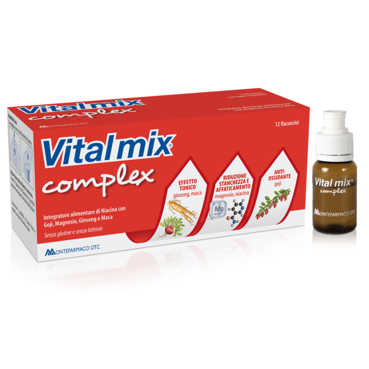 Montefarmaco Vitalmix Complex Complemento Alimenticio 18 Botellas 10ml