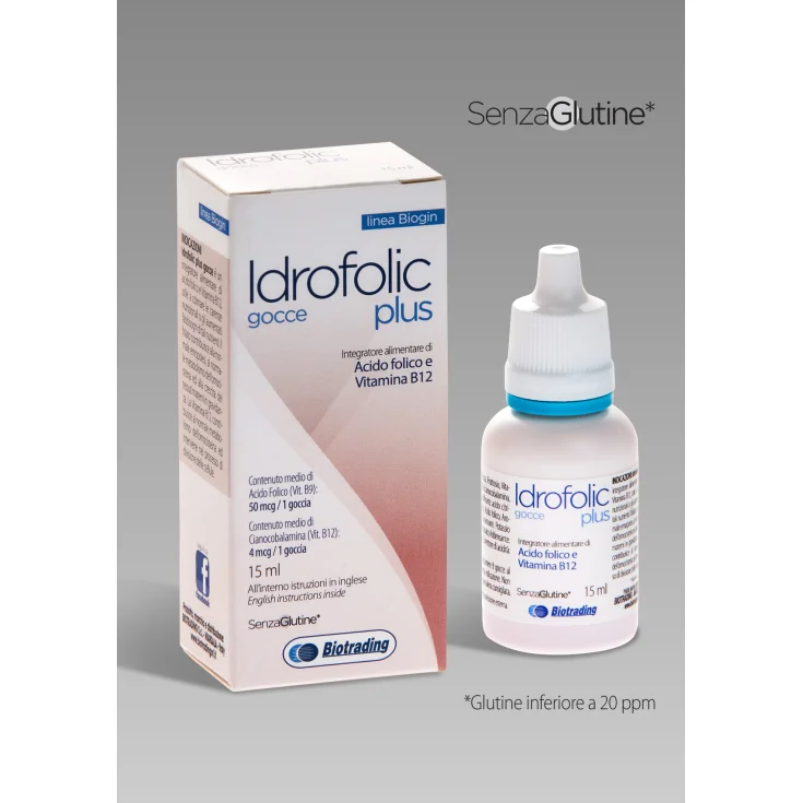 Biotrading Idrofolic Plus Gotas 15ml