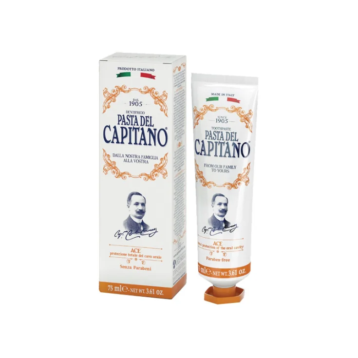 Dr. Ciccarelli Pasta Del Capitano Since 1905 Ace Pasta de dientes 25ml
