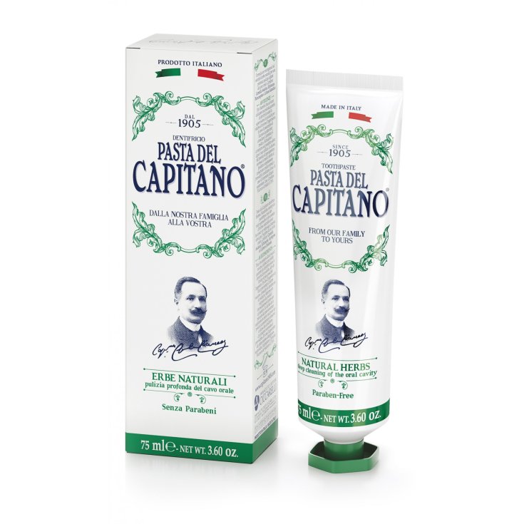 Pasta Del Capitano 1905 Pasta De Dientes Hierbas Naturales 75ml