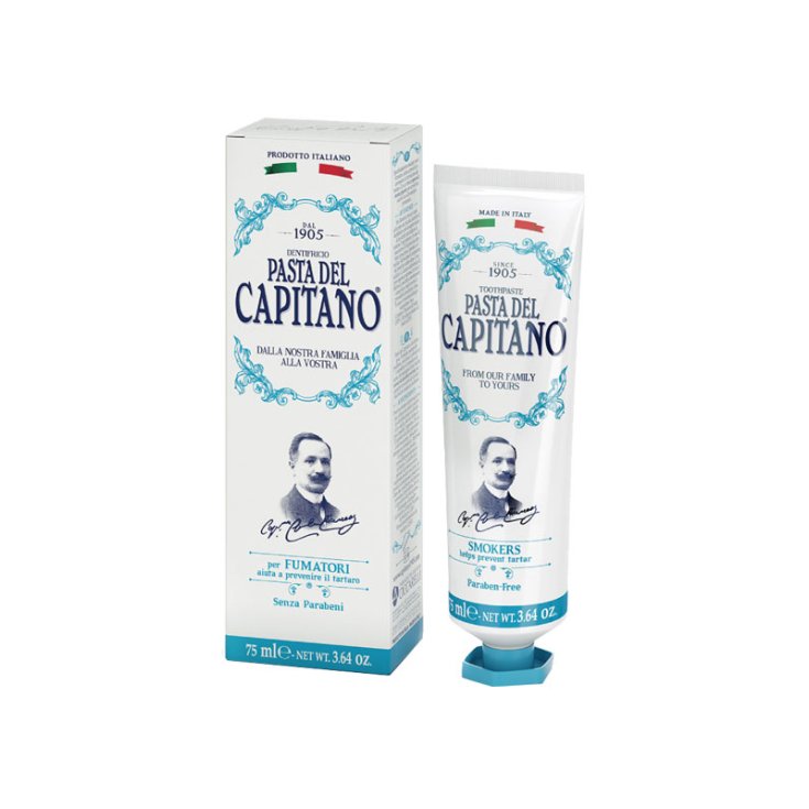 Dr. Ciccarelli Pasta Del Capitano Since 1905 Pasta de dientes para fumadores 25ml