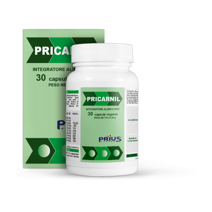 Prius Pharma Pricarnil Complemento Alimenticio 30 Cápsulas