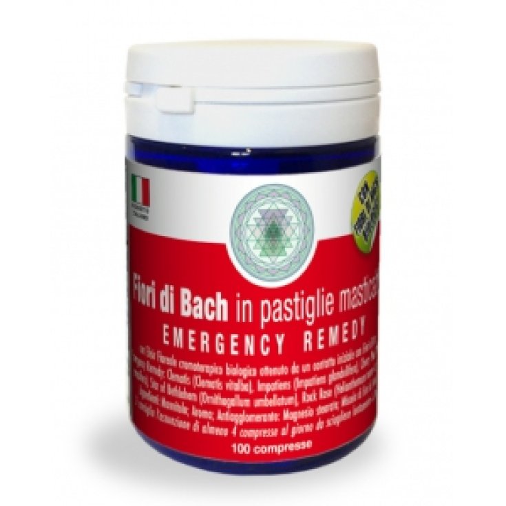 Princeps Bach Flowers In Chewable Emergency Remedy Bio Complemento Alimenticio 100 Comprimidos